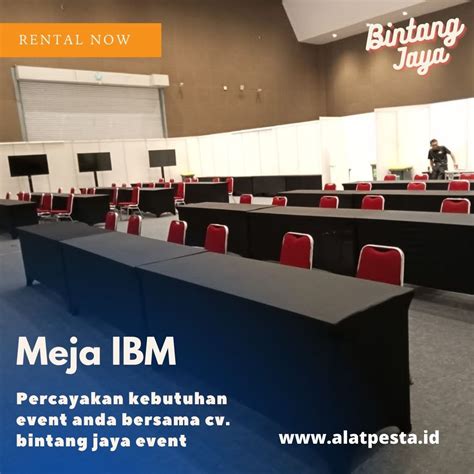 Meja Ibm Ukuran X Cm Pusat Penyewaan Alat Pesta