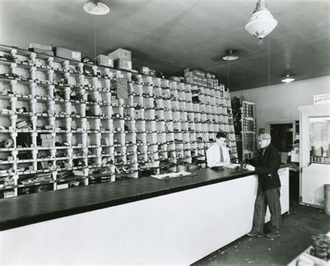 Two Men In International Harvester Dealership Photograph Wisconsin