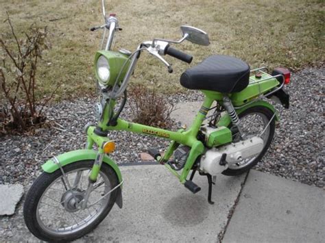 1977 Honda Express Lime Green Moped Photos — Moped Army