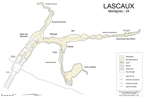 Lascaux Cave Map