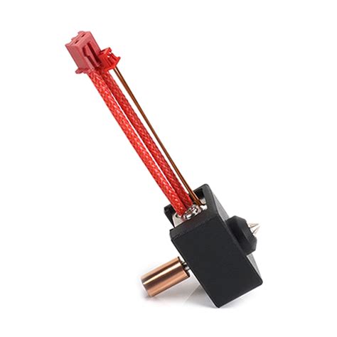 D Printer Hot End Mm Mk Brass Extruder Nozzle Mm Throat Tubing Heater Block Thermistor