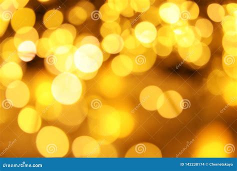 Gold Glitter with Bokeh Effect Stock Photo - Image of design, blur: 142238174