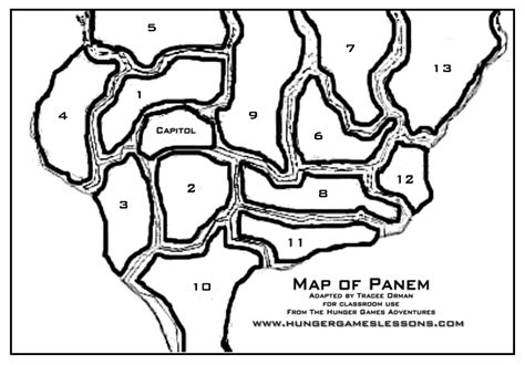 Hunger Games Lessons District 4 Revealed How Is Your Map Of Panem