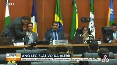 Jornal de Roraima 1ª edição Acontece hoje a eleição da Mesa Diretora