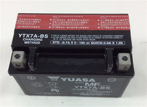 Batteria Moto Scooter Yuasa V Ah Ytx A Bs Sos Battery Vendita