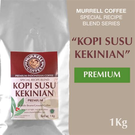 Jual Kopi Susu Kekinian PREMIUM 1kg Biji Bubuk MURRELL Special Blend