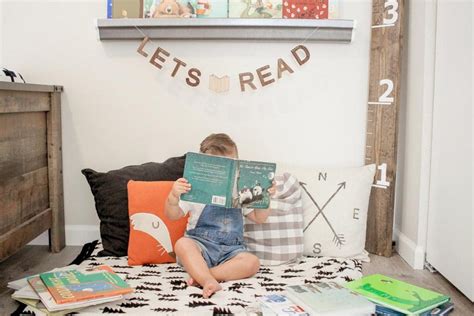 Cómo decorar un rincón de lectura infantil