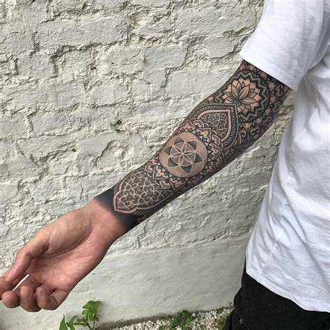 Beautiful Mandala Tattoo Mandalatattoo Geometric Sleeve Tattoo