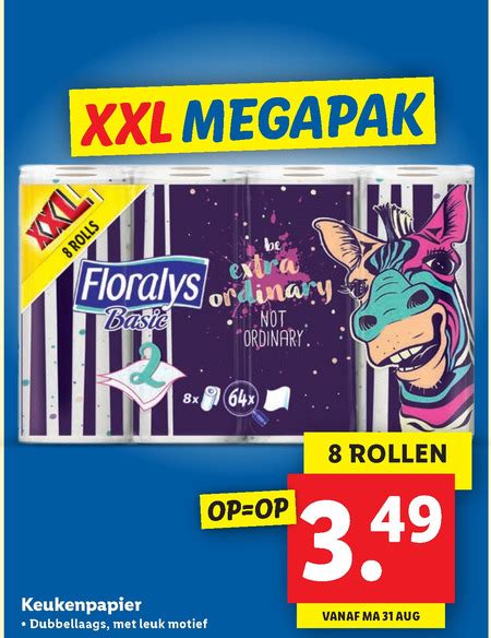 Floralys Keukenpapier Folder Aanbieding Bij Lidl Details