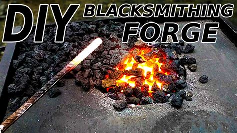 Diy Blacksmithing Forge Youtube