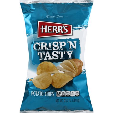 Herr's Potato Chips Crisp 'N Tasty | Potato | Priceless Foods