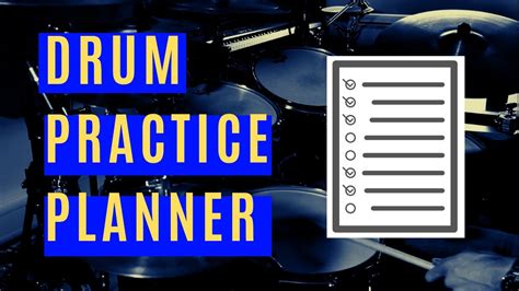 Drum Practice Planner | Total Drummer | Online Drum Lessons