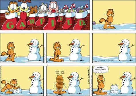 Garfield By Jim Davis For December Gocomics Christmas