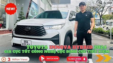 Toyota INOVA CROSS 2024 Màu Trắng Ngọc Trai CÔNG NGHỆ HYBRID MỚI SIÊU