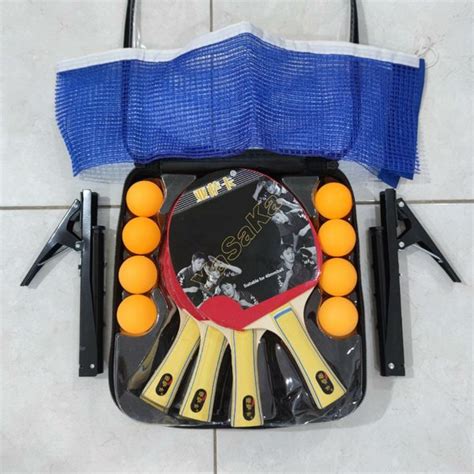 Jual Bet Tenis Meja Yasaka Bat Pingpong Yasaka Set Bola Net Tiang Bed