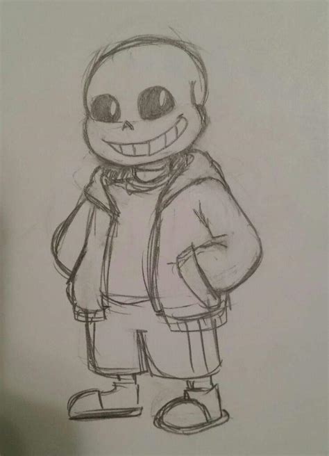 Sans Drawing Tutorial Undertale Amino