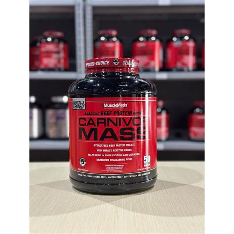 Jual CARNIVOR MASS Gainer 6 Lbs ORIGINAL BPOM Shopee Indonesia