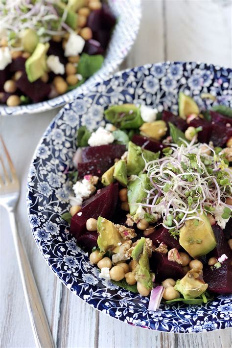 Zomerse Salade Met Bietjes En Geitenkaas Healthinut