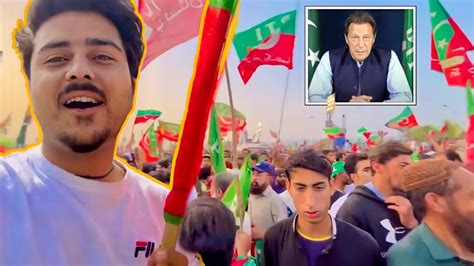 Enjoying In Imran Khan Jalsa Imran Khan Speech Today YouTube