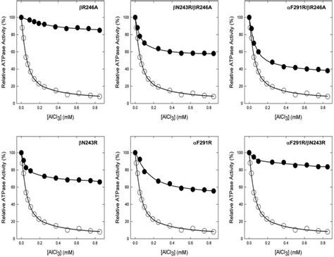 Inhibition Of Membrane ATPase Activity From Mutant And Wild Type ATP