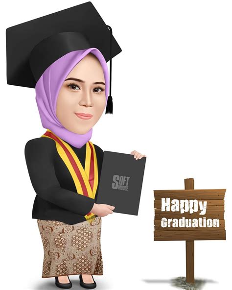 Detail Template Karikatur Wisuda Koleksi Nomer 11