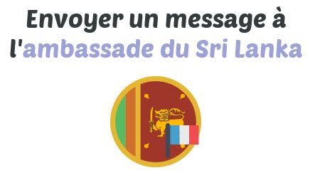 Ambassade Du Sri Lanka En France Adresse Coordonn Es Et T L Phone