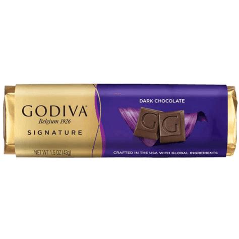 Godiva Signature Dark Chocolate Mini Bar Chocolatehunt