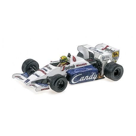 Toleman Hart TG184 Dirty version Ayrton Senna F1 2ème Monaco 1984