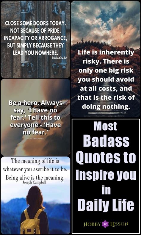 Most Badass Quotes To Inspire You In Daily Life