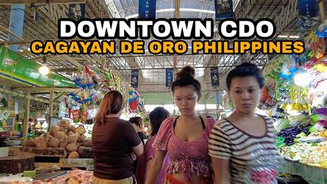 MARKET TOUR And Street Walks In Downtown Cagayan De Oro Philippines 4k