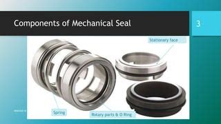 Description of mechanical seal, types of mechanicla seal | PPT