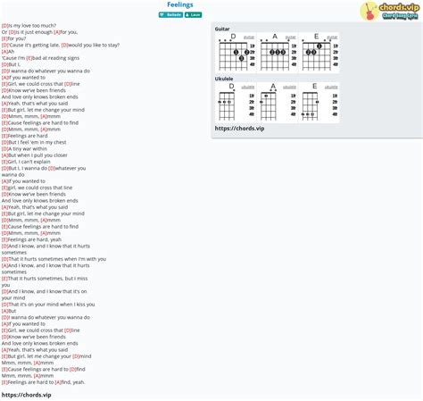 Chord: Feelings - Lauv - tab, song lyric, sheet, guitar, ukulele ...