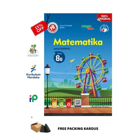 Jual Buku LKS MATEMATIKA SMP Kelas 8 Semester 2 Kurikulum Merdeka Tahun