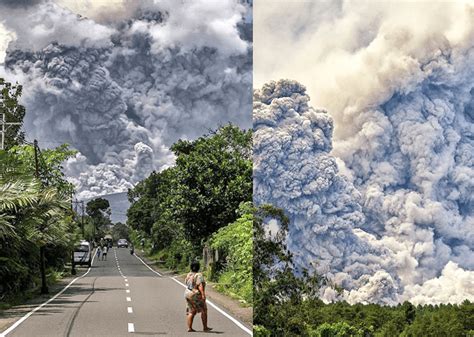 Volcán Merapi de Indonesia entró en erupción Columnas de México