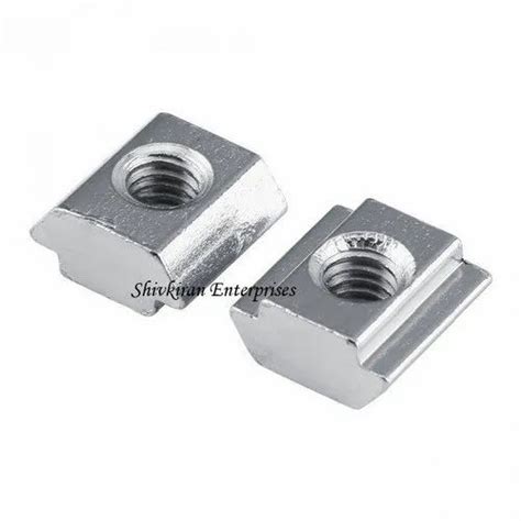 ShivKiran Metal Aluminium Profile T Slot Nut M5 M6 M8 Side Loaded