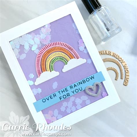 Spellbinder Glimmer Hot Foil Kit Of The Month September Carrie Stamps