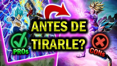 Early Analisis Pros Y Cons Ssb Vegeta Ssj Trunks Lr Dbz Dokkan