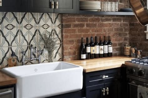 Top Brick Backsplashes Timeless Kitchen Design Ideas Unique Design Blog