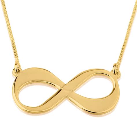 24K Gold Plated Infinity Necklace - Buy Now!