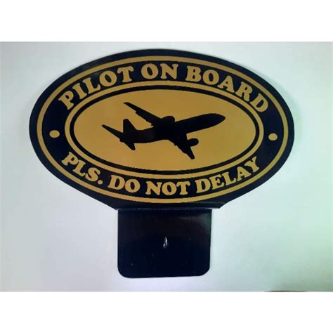 Pilot On Board Profession Emblem Shopee Philippines