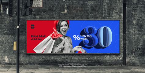 Blue Mall Branding Behance