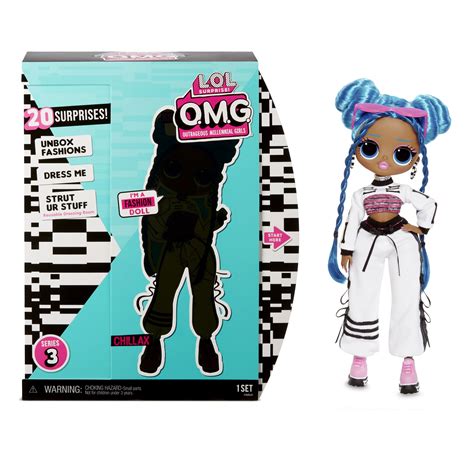 Lol Surprise Omg Series 3 Chillax Fashion Doll With 20 Surprises Great