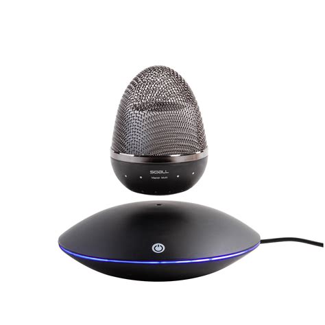 Левитирующая bluetooth колонка "Smart UFO" 3Вт с разноцветной ...