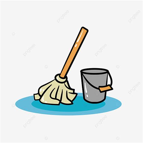 Mop And Bucket Clipart Hd Png Stick Figure Labor Tool Mop And Bucket