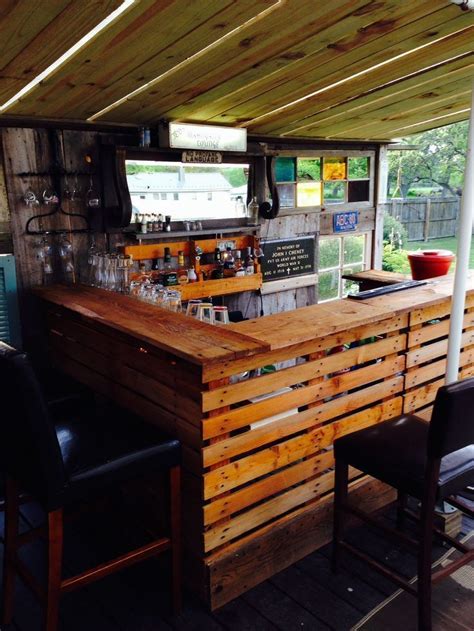 Gorgeous Low Cost Pallet Bar Diy Ideas For Your Home Plans Diy Outdoor