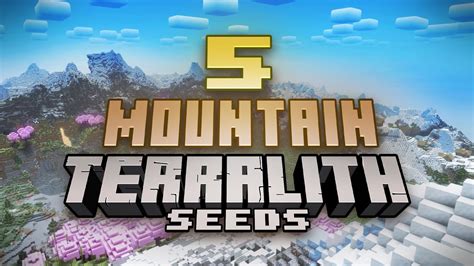 5 STUNNING Mountain Seeds For Minecraft Terralith - YouTube