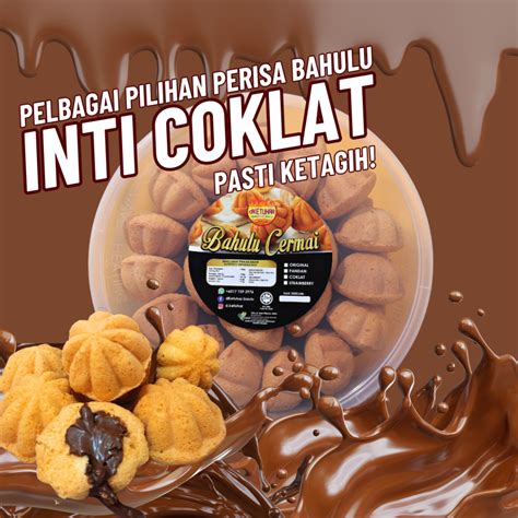 Bahulu Cermai Inti Coklat Pelbagai Perisa By Dketuhar Shopee Malaysia