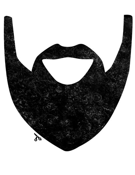 Beard Template Printable