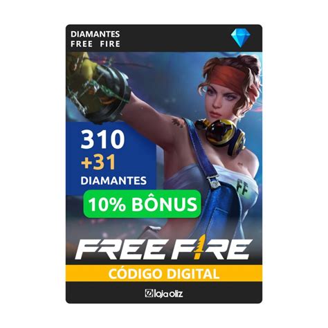 Compre Cr Ditos Free Fire Diamantes B Nus Na Loja Oliz