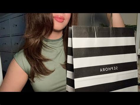 Asmr Huge Sephora Haul Youtube